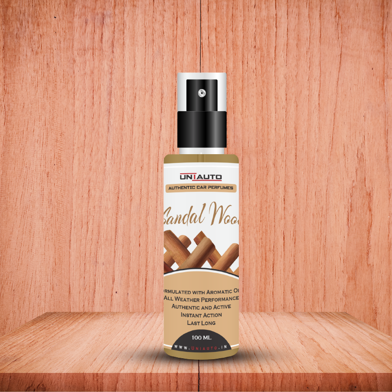 Uniauto Sandalwood – Premium Car Perfume for a Warm and Woody Aroma – 100ml