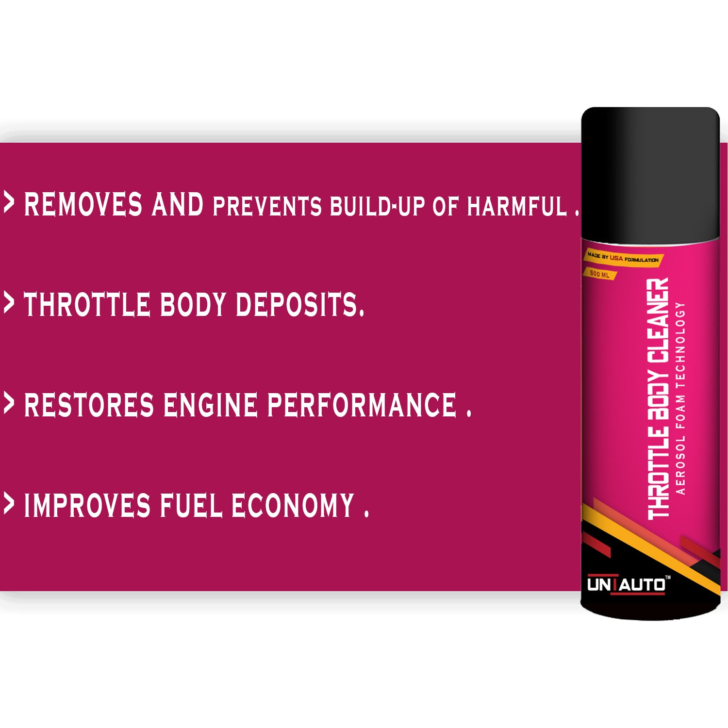 Throttle Body Cleaner made by Aerosol Technology (500ml) – Uniauto