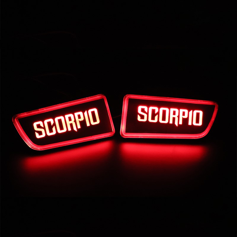 LED Style Rear Bumper Reflector for Mahindra Scorpio Classic