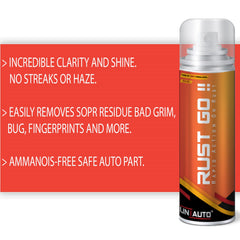 Uniauto Rust Go – Advanced Aerosol Foam Technology for Powerful Rust Removal