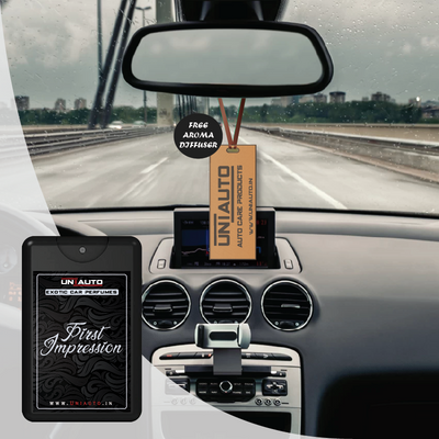 Uniauto Premium Exotic Car Freshener | A Manifestation of Luxurious Aromas (First Impression)