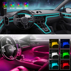 9-in-1 Ambient Plus RGB Neon LED Light - Uniauto