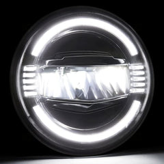 LED Wrangler Style 210-watt Headlight for Mahindra Thar 2020 - Uniauto