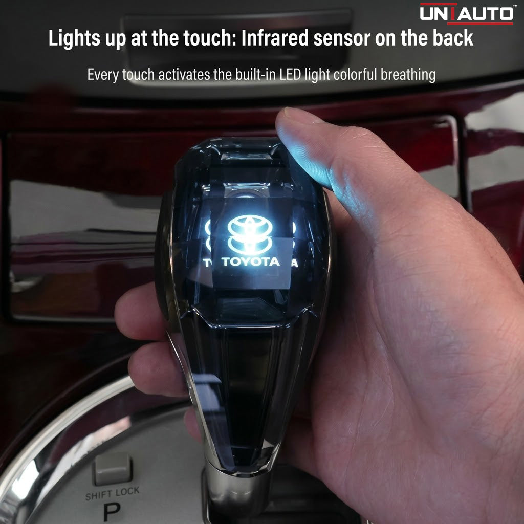 LED Gear Knob - Crystal | 8mm, 10mm, and 12mm Threads | For all Cars including 3XO, Curvv, Roxx and More