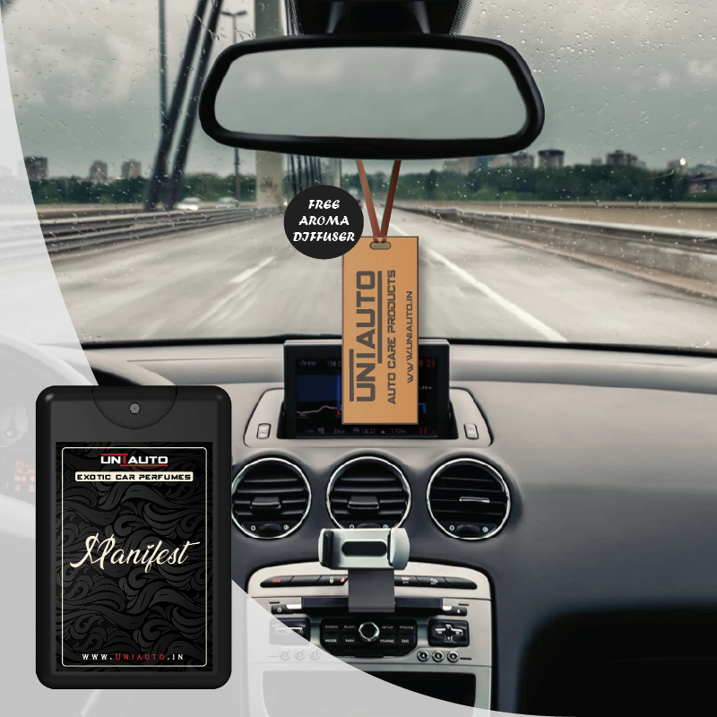 Uniauto Premium Exotic Car Freshener | A Manifestation of Luxurious Aromas (Manifest)