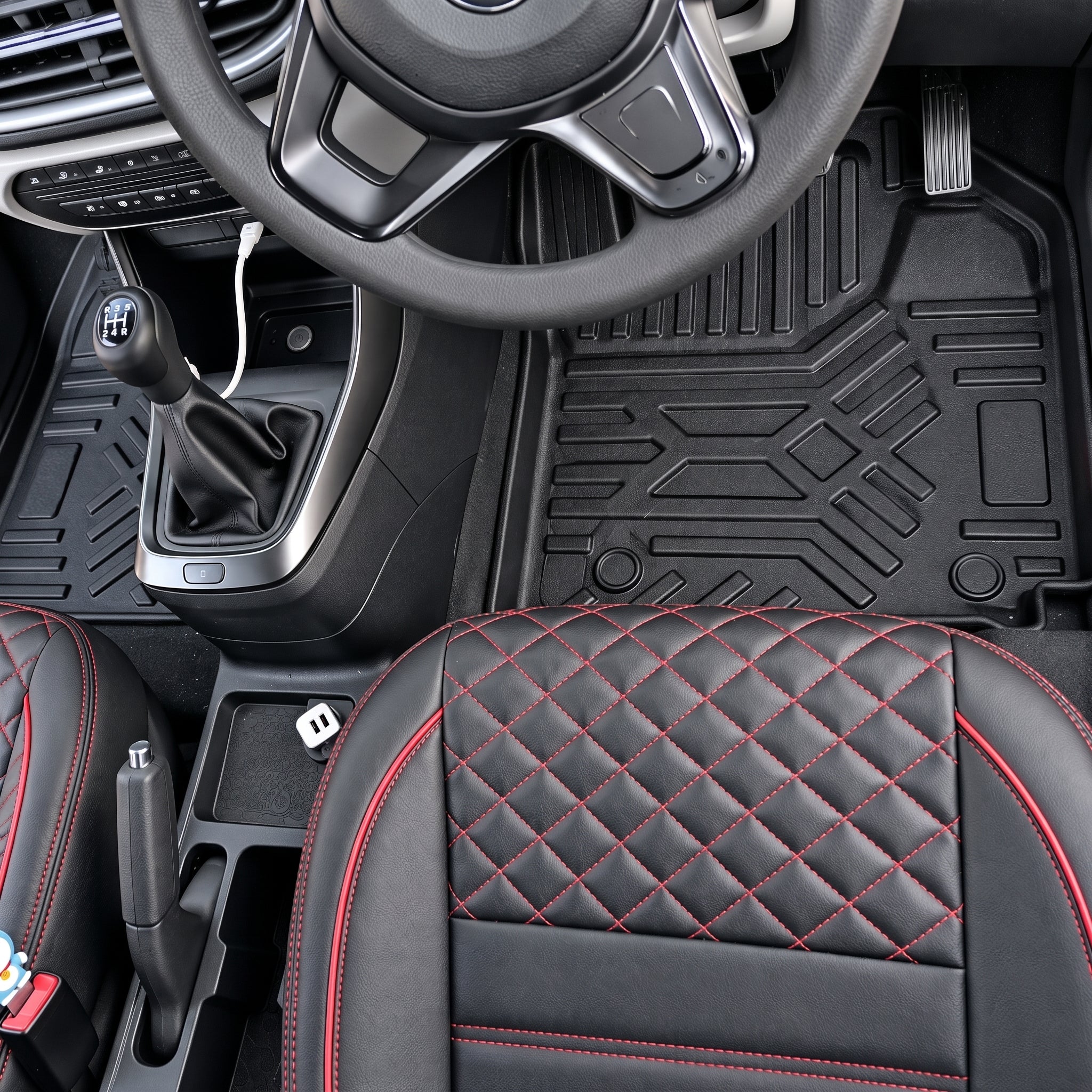 GFX Style Uniauto Tru Fit mats  for Maruti Suzuki Swift 2024