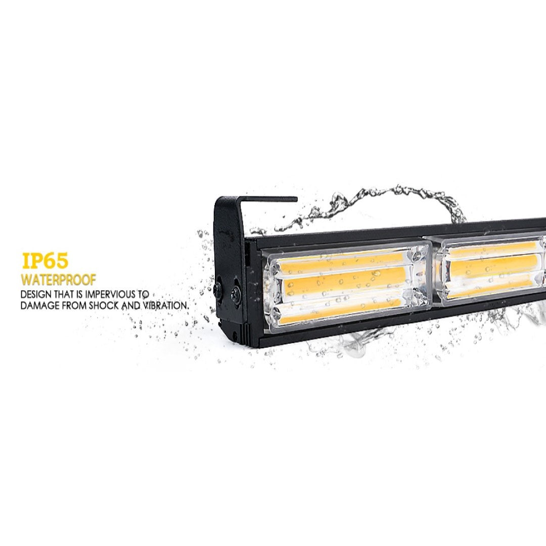 Red and Blue 21 Inch LED Flasher Bar Light - Uniauto