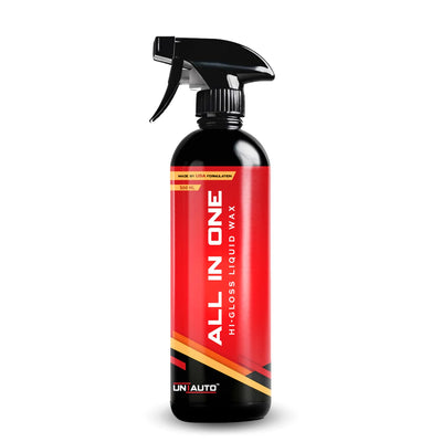 All-In-One Hi Gloss Liquid Wax | Interior Dashboard and Exterior Wax | Shines As Good As New