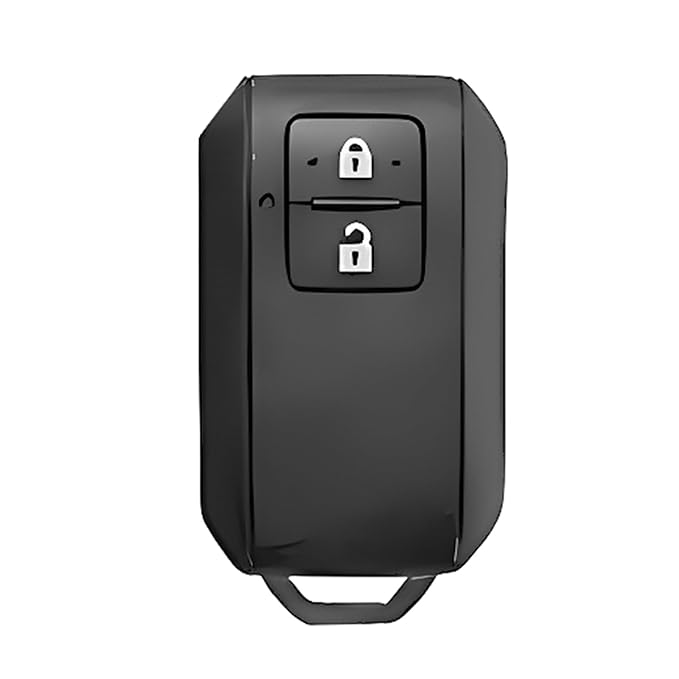 Metal Key Cover for Baleno, Grand Vitara, XL6, Swift, Jimny, Brezza, Ertiga, Fronx, Rumion, Glanza, Hyryder, Taisor 2 Button Smart key