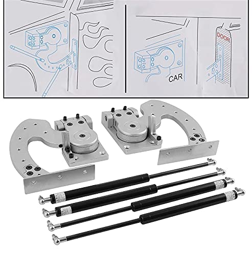 Universal Vertical Doors Bolt-On Kit – Lambo Style Scissor Door Hinge for Cars