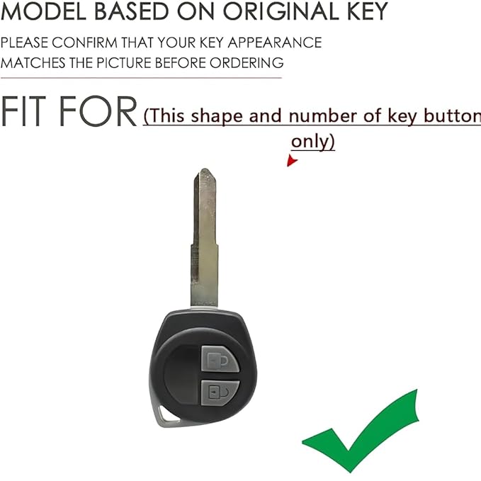 Metal Key Cover for Suzuki Grand Vitara, Brezza, Baleno, Swift, Fronx, XL6, Jimny, Ciaz, Dzire, Ertiga.