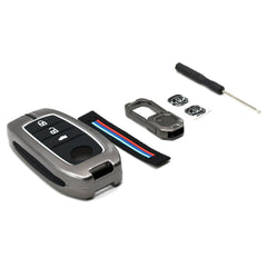 Metal Key Cover for Fortuner, Invicto, Innova Hycross