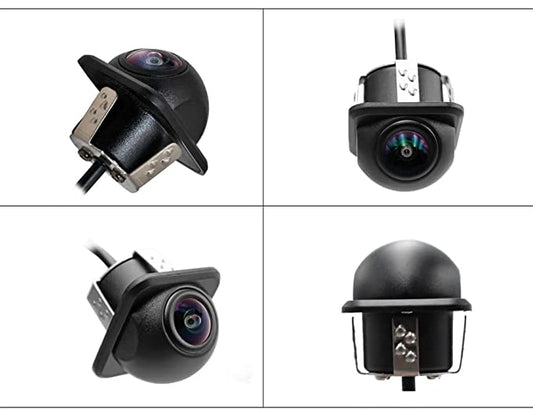 170° Panoramic Wide-Angle AHD Front / Rear Car Camera - HD, Waterproof, Night Vision