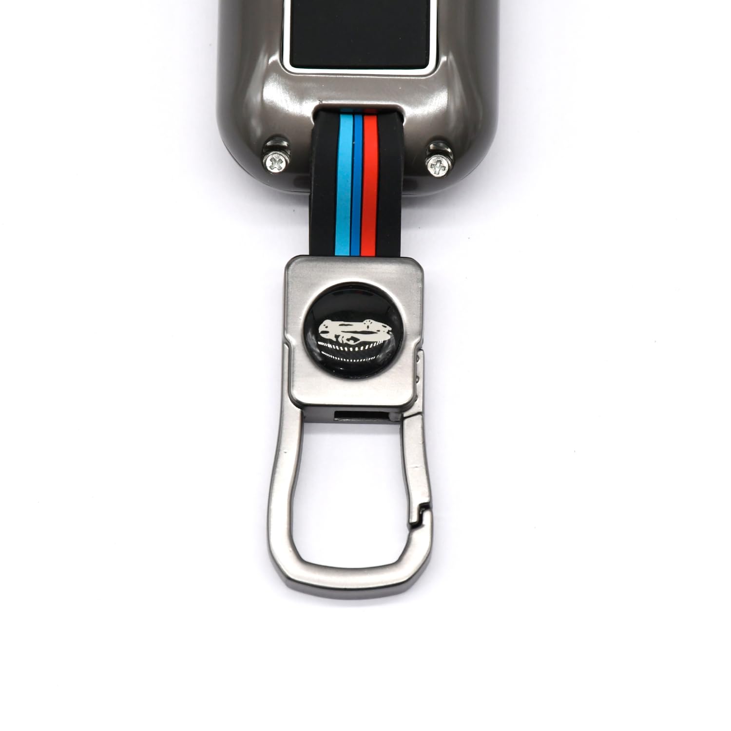Metal Key Cover for All Maruti Suzuki & Toyota Cars - 2 Button Smart Key