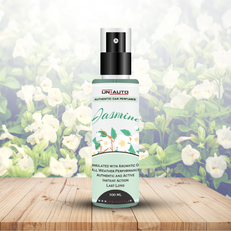 Uniauto Jasmine – Luxurious Car Perfume for a Soothing and Floral Aroma – 100ml