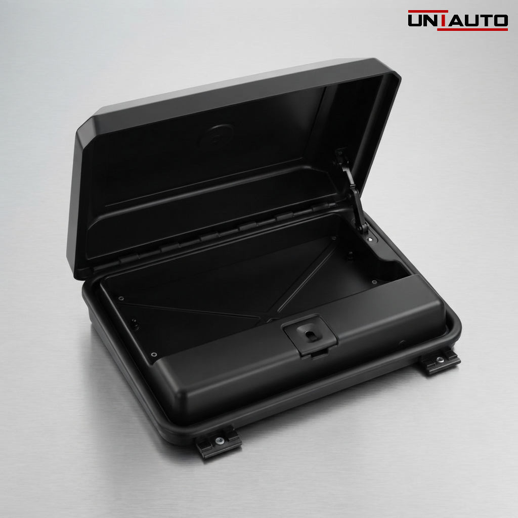 Defender Style Side Ladder with Storage Box for Mahindra Thar Roxx
