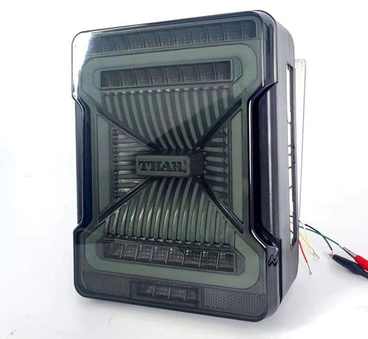 LED V-3 Smoke Taillight for Mahindra Thar 2020 - Uniauto