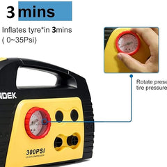 Windek RCP_C25B_1901 Analog Preset Tyre Inflator for Cars, Bikes, Footballs, etc.