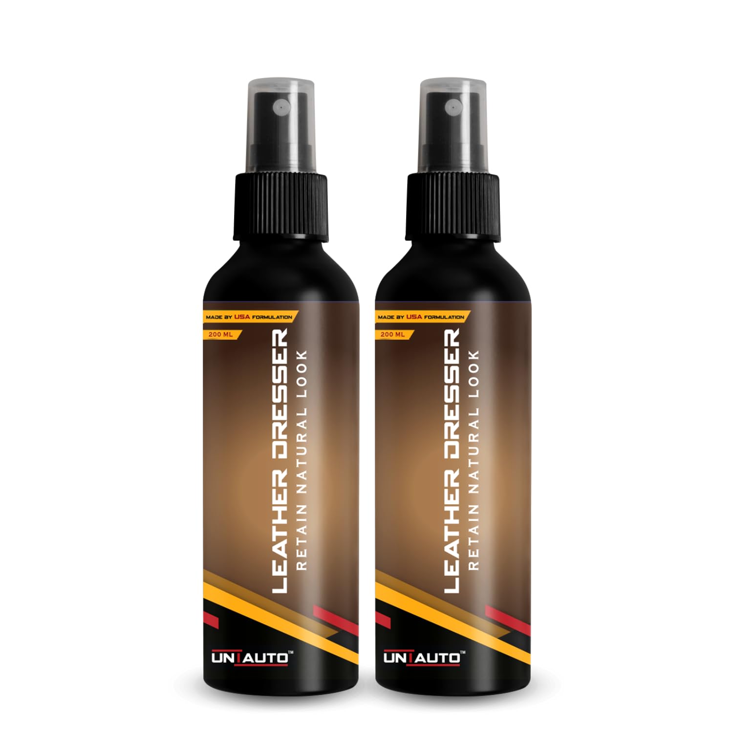 Uniauto Leather Dresser – Premium Leather Cleaner for Cars | Restores & Retains Natural Look