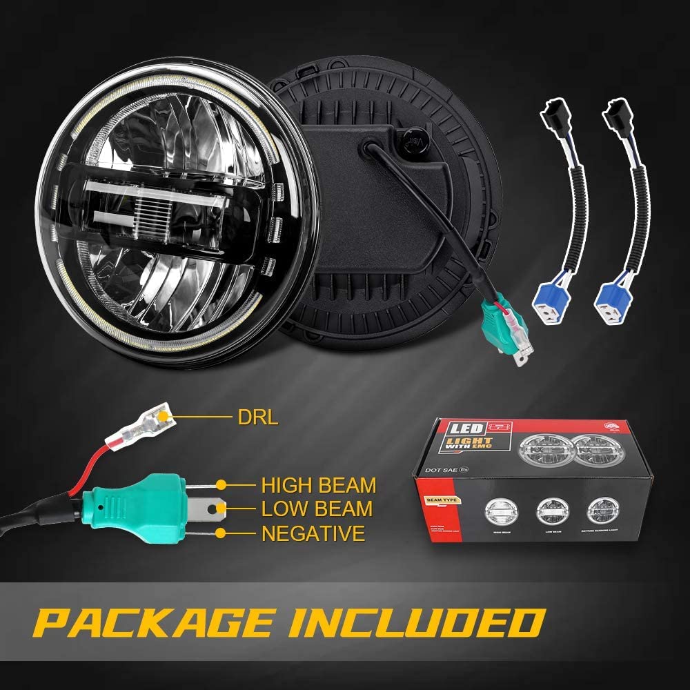 LED King Kong Style Headlight for Mahindra Thar 2020 - Uniauto