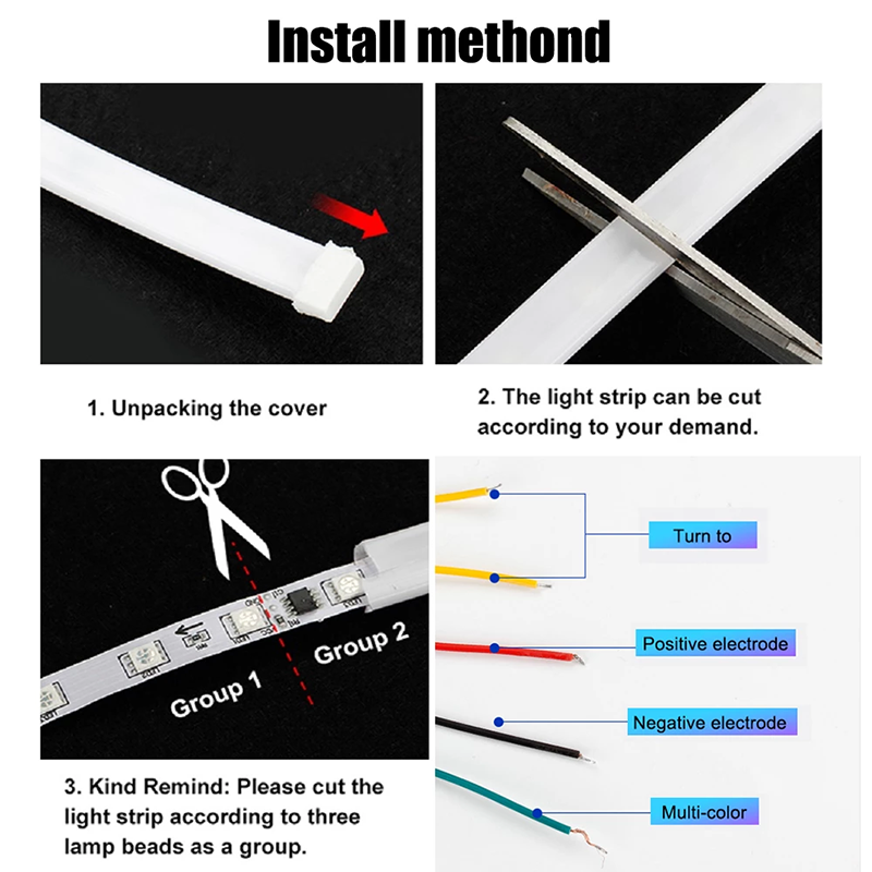 Car Hood RGB Light - Uniauto