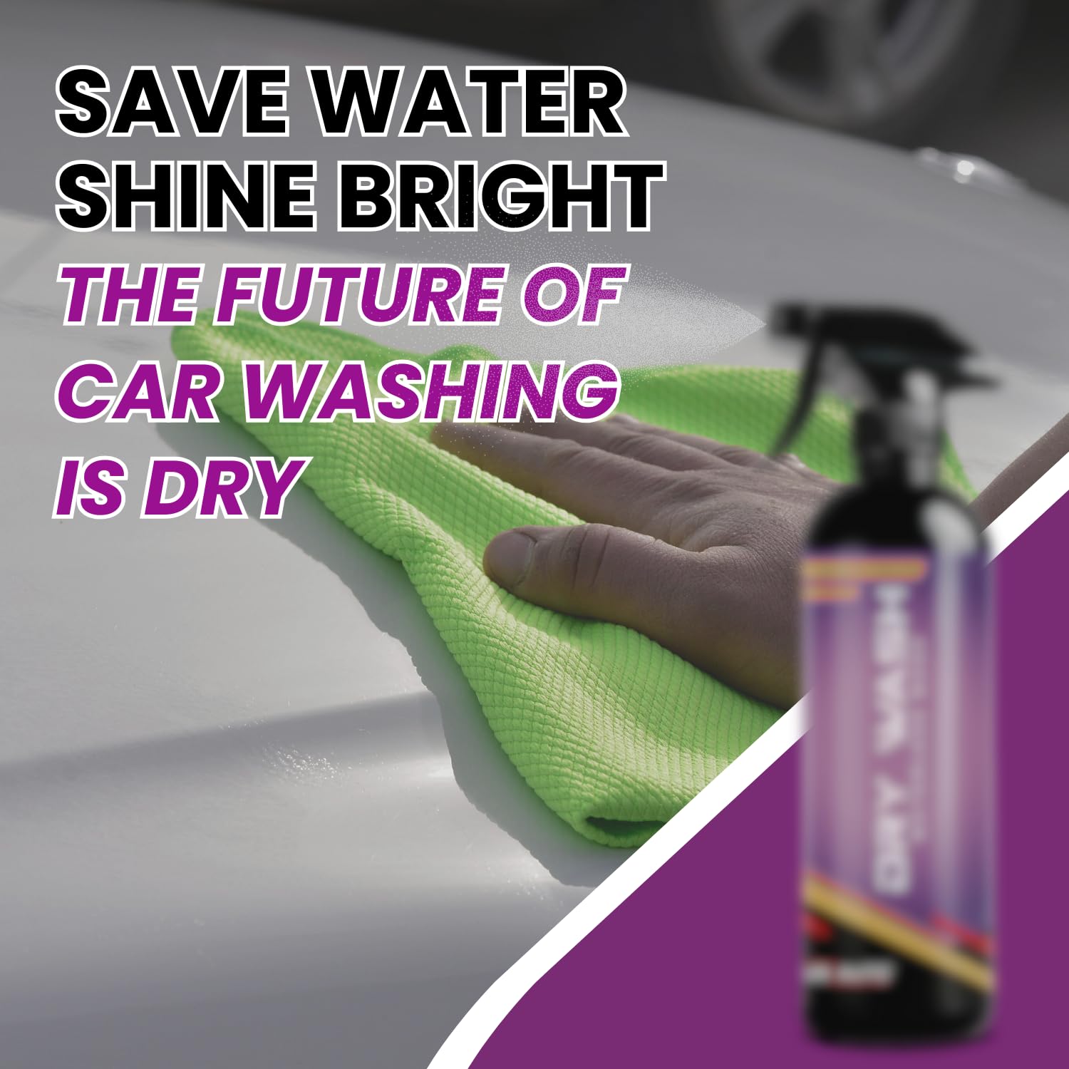 Dry Wash Waterless Wash 500 ml | Waterless Wash Spray | Just Spray And Wipe