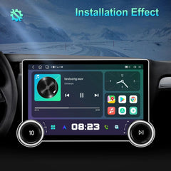 Gemstone 10.1'' 2K QLED Android Car System – 4GB RAM, 64GB Storage, Dual Knob & Camera Support