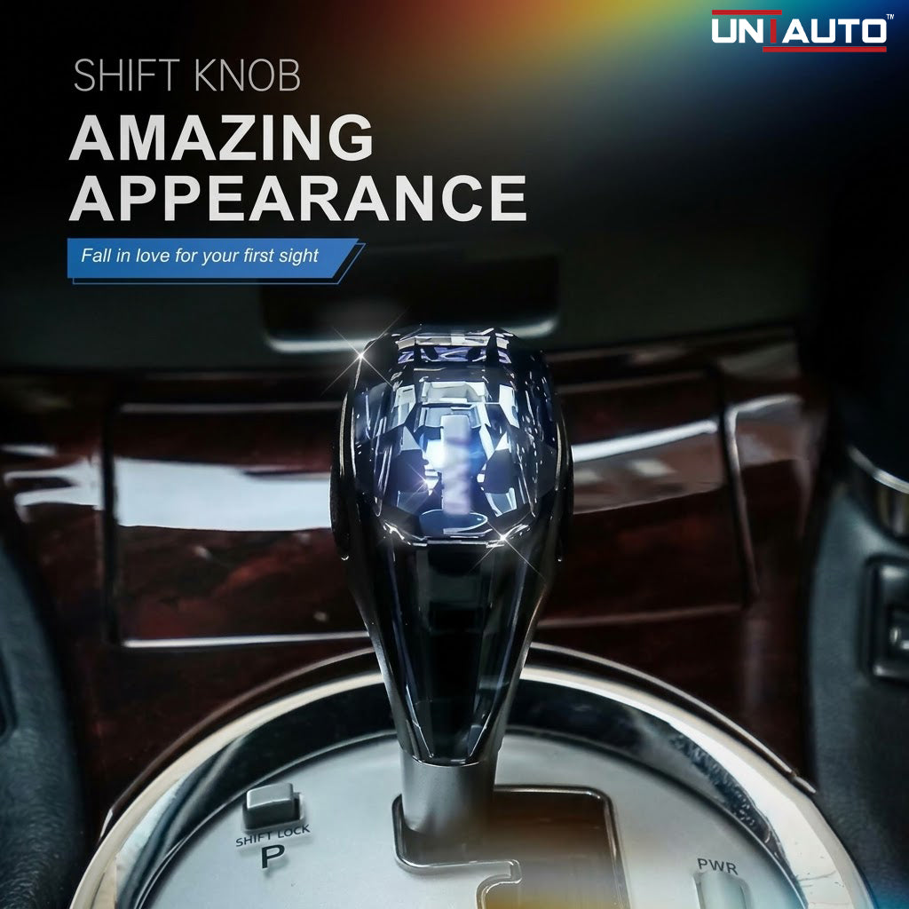 LED Gear Knob - Crystal | 8mm, 10mm, and 12mm Threads | For all Cars including 3XO, Curvv, Roxx and More