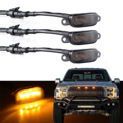 LED Front Grill Light(Amber Yellow) - Uniauto