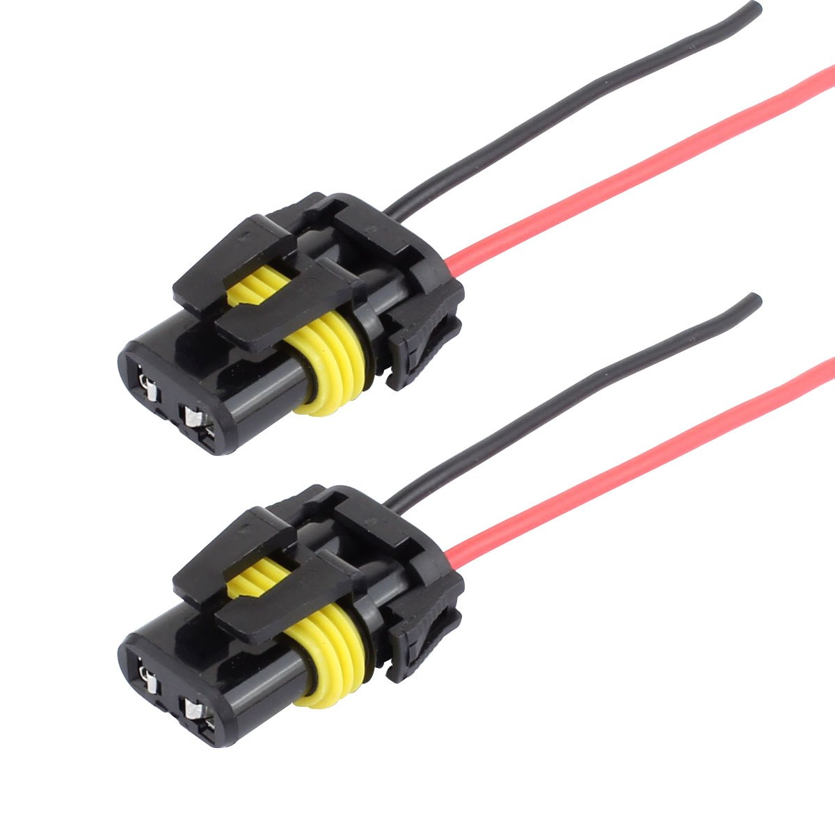 Fog Lamp and Headlights Coupler Connector – Heavy Duty Waterproof Wiring Socket for Car Fog Lights  and Headlights