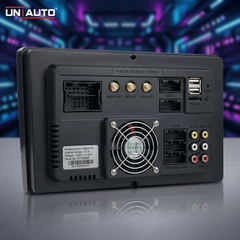 Uniauto 9-Inch 4K Android Car Stereo | Wireless Android Auto & Apple CarPlay | Smart Touch Infotainment System