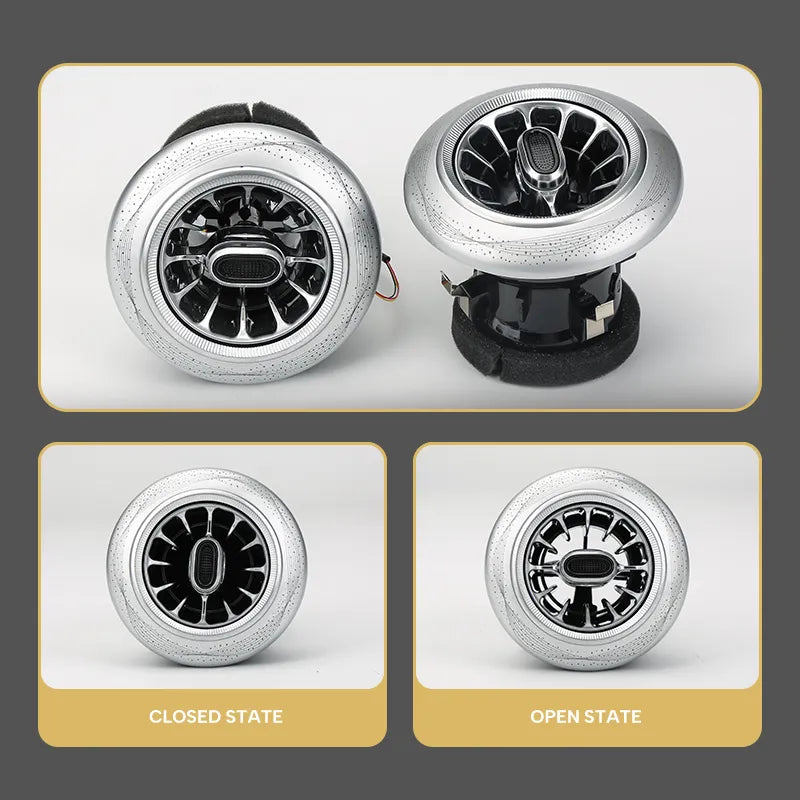 Cardi Ambient Smart LED AC Vent Kit for Thar & Thar Roxx, 8-in-1 Atmosphere Lamp K4 Plus with App Control