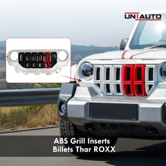 ABS Premium Plastic Billets or Grill inserts for Thar Roxx grill