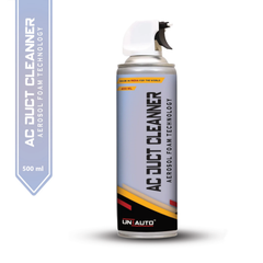 Uniauto AC Duct Cleaner - Foam Aerosol Technology (400ml) | Eliminates Odors & Bacteria for Fresh, Cool Air