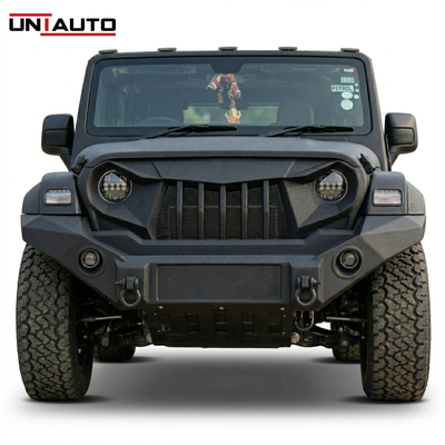 Angry Bird Style Fiber Front Grille for Mahindra Thar 2020 Onwards | Aggressive Custom Off-Road Look | Durable Fiber Build