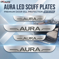 LED Footstep or Scuff Plate for All Hyundai Cars