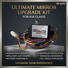 Auto Fold ORVM or Mirror Upgrade kit for Kia Clavis | Install Auto fold ORVM into Base and mid models