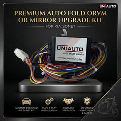 Auto Fold ORVM or Mirror Upgrade kit for Kia Sonet | Install Auto fold ORVM into Base and mid models