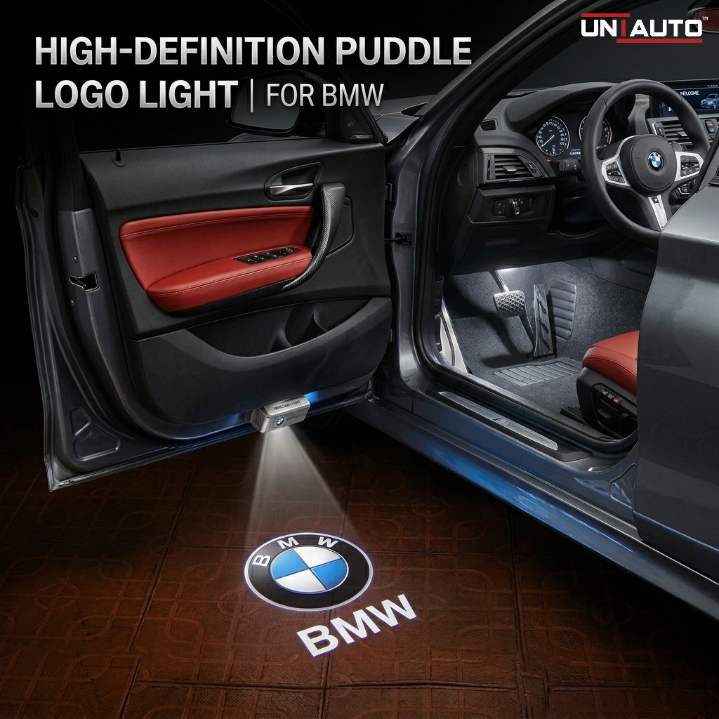 Shadow Light For Car | Plug N+ Play |Shadow/Ghost Light Projector for Car Door | Pack of 2