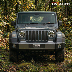 Wrangler Style ABS Front Grill for Mahindra Thar Roxx 2024 onwards