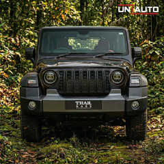 ABS Rubicon Style Front Grille for Mahindra Thar ROXX | Premium Aggressive Jeep-Inspired Design