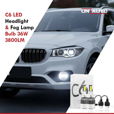 C6 LED Headlight and Foglamp Bulb 36W | 3800LM LED Headlight