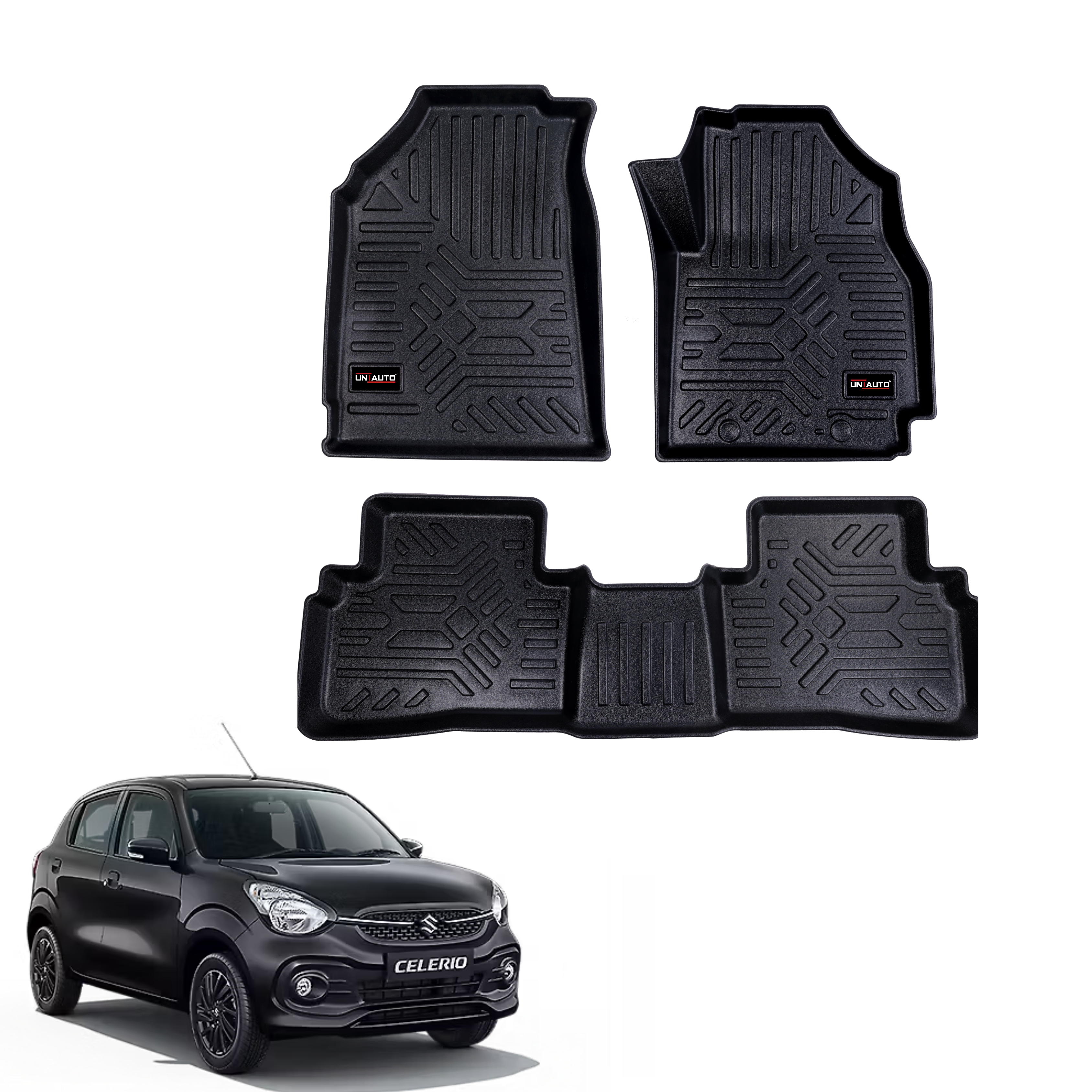 GFX Style Uniauto Tru Fit mats for Maruti Suzuki Celerio 2021 onwards