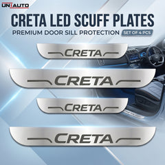 LED Footstep or Scuff Plate for All Hyundai Cars