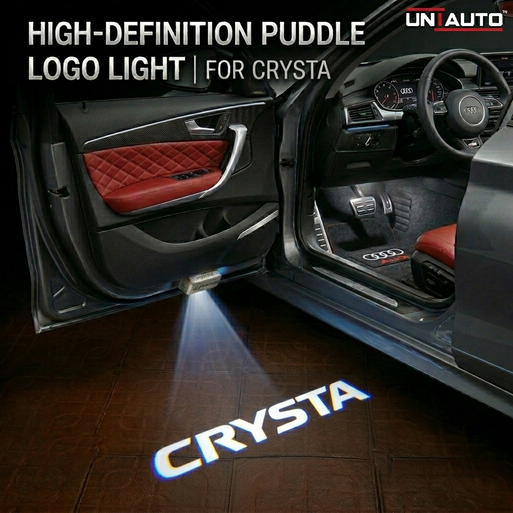 Shadow Light For Car | Plug N+ Play |Shadow/Ghost Light Projector for Car Door | Pack of 2