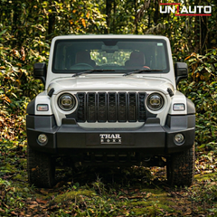 ABS Rubicon Style Front Grille for Mahindra Thar ROXX | Premium Aggressive Jeep-Inspired Design