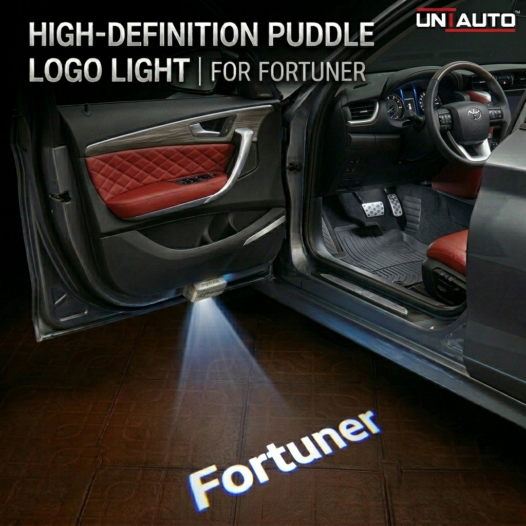 Shadow Light For Car | Plug N+ Play |Shadow/Ghost Light Projector for Car Door | Pack of 2