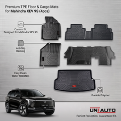 GFX Style Uniauto Tru Fit mats for Mahindra XEV9S