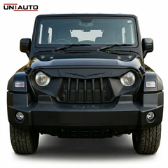Angry Bird Style Fiber Front Grille for Mahindra Thar 2020 Onwards | Aggressive Custom Off-Road Look | Durable Fiber Build