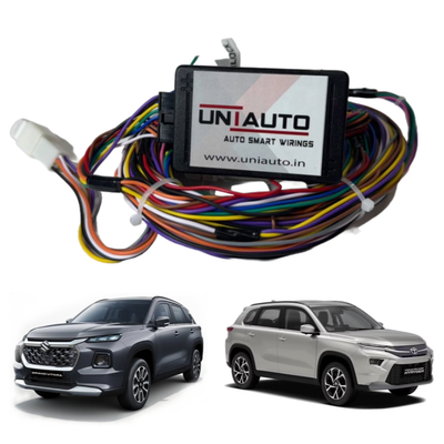 Auto Fold ORVM or Mirror Upgrade kit for Suzuki Grand Vitara and Toyota Urban Cruiser Hyryder | Install Auto fold ORVM into Base and mid models